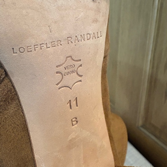 Loeffler Randall Tan Suede Heeled Boots - Picture 5 of 6